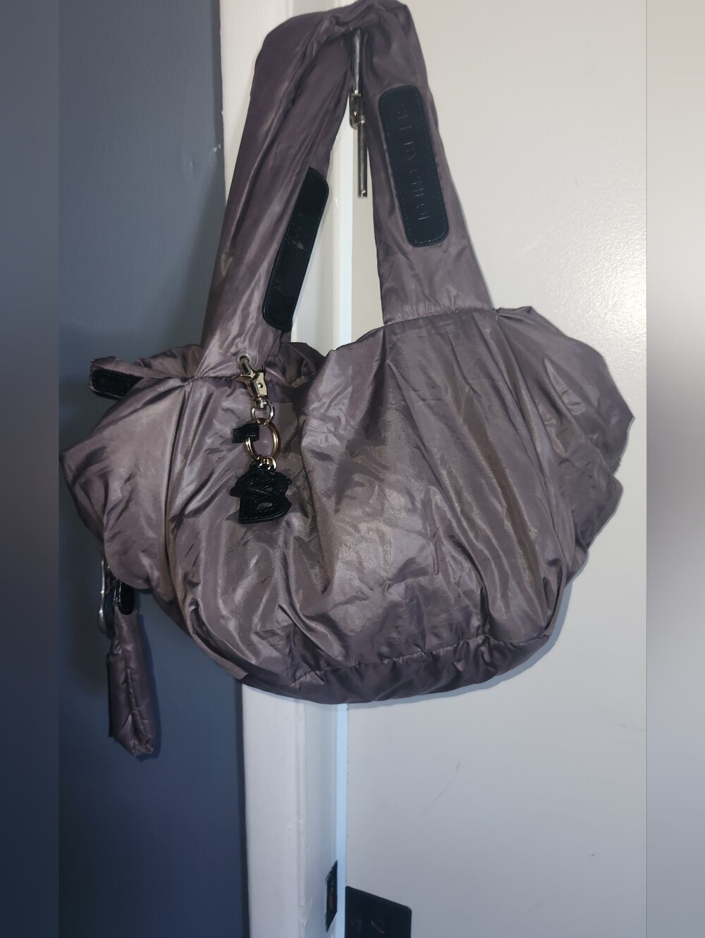 See by Chloé Puff Shoulder Bag in Mauve Taupe
